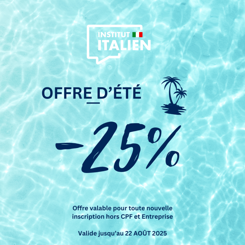 Instituteitalien_PromoÉté2025 Instituteitalien_PromoÉté2025